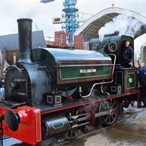 The Wellington steam engine on 5th March 1991