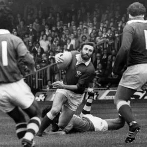 Wales v Overseas XV, Cardiff Arms Park 1980 Print Wales v Overseas XV, Cardiff Arms Park 1980 Print