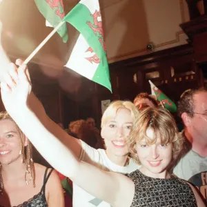 The Welsh devolution referendum of 1997 was a pre-legislative referendum held in Wales