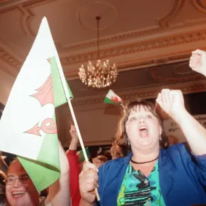 The Welsh devolution referendum of 1997 was a pre-legislative referendum held in Wales