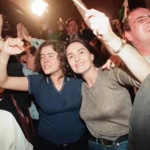The Welsh devolution referendum of 1997 was a pre-legislative referendum held in Wales