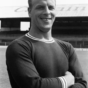John Charles in Cardiff City Print, 6th July 1964 (00438)