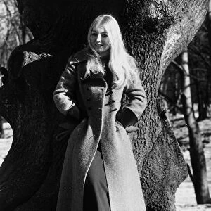 Welsh singer Mary Hopkin after being chosen to represent Britain in next years