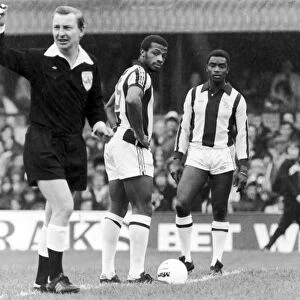 West Brom 1-0 Ipswich Town, League match Saturday 8th October 1977