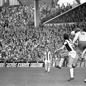 West Bromwich Albion (0) vs. Arsenal (2). April 1977 77-02029-025