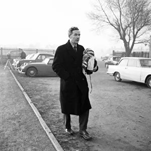 West Bromwich Albion Players Strike, 1st January 1964. manager Jimmy Hagan during
