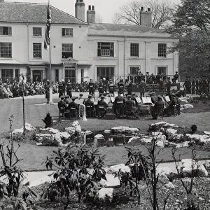 West Bromwich Garden of Memory opening. 12th May 1951