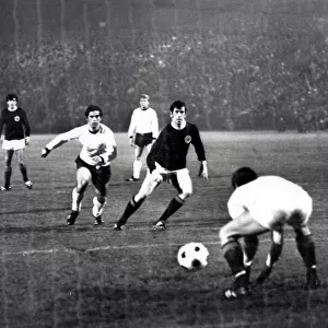 West Germany versus Scotland October 1969 3-2 international football world cup