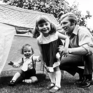 West Ham and England footballer Bobby Moore with his children Roberta and Dean West Ham and England footballer Bobby Moore with his children Roberta and Dean