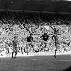 West Ham United 5 gegen Chelsea 3, Division One Fußball Oktober 1986 LF
