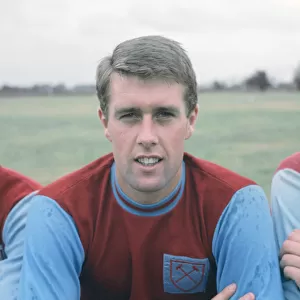West Ham United footballer Geoff Hurst. August 1964