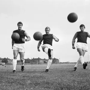 West Hams England World cup winning trio Bobby Moore West Hams England World cup winning trio Bobby Moore