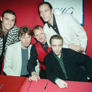 Wet Wet Wet at Tower Records, Glasgow. 25th October 1993 Wet Wet Wet at Tower Records, Glasgow. 25th October 1993