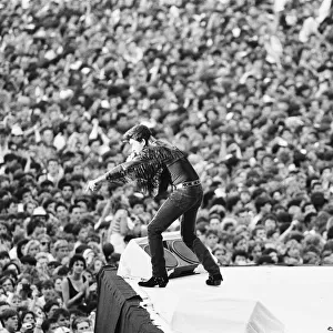 Wham. The Farewell Concert at Wembley Stadium, London England 28th June 1986