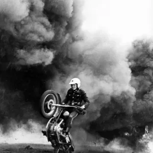 The White Helmets at Redcar Steel Gala Print, 6th July 1980
