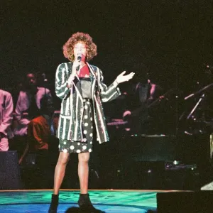 Whitney Houston in Concert at the National Exhibition Centre, Birmingham, 27th April 1988 Whitney Houston in Concert at the National Exhibition Centre, Birmingham, 27th April 1988