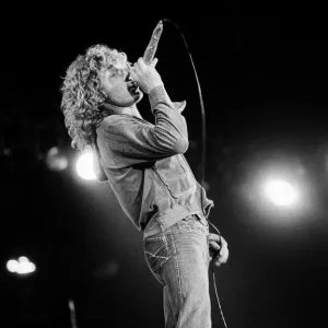 The Who rock group in concert at The Valley, home ground of Charlton Athletic Football The Who rock group in concert at The Valley, home ground of Charlton Athletic Football