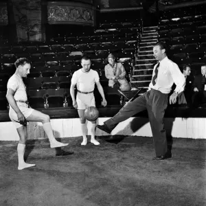 Who said they couldn t teach Stanley Matthews, the footwork wizard, anything Who said they couldn t teach Stanley Matthews, the footwork wizard, anything