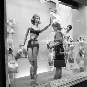 Whos the dummy? Print, Oxford Street, London. 1960