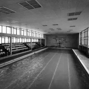 Widnes Baths Print, 1967