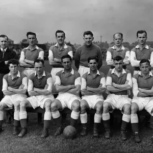 Wigan Athletic Team Print, Springfield Park 1954 Wigan Athletic Team Print, Springfield Park 1954