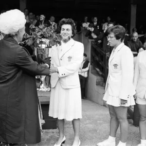 The Wightman Cup held at All England Lawn Tennis and Croquet Club, Wimbledon The Wightman Cup held at All England Lawn Tennis and Croquet Club, Wimbledon