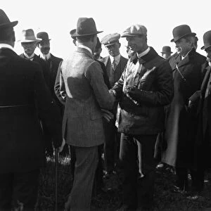 Wilbur Wright at Pau in France The Wright Brothers staged a series of