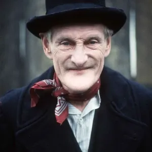 Wilfred Brambell Print - Steptoe and Son on Location