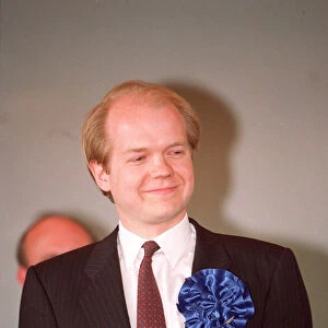 WILLIAM HAGUE SPEAKING AT A TORY PARTY CONFERENCE 1992