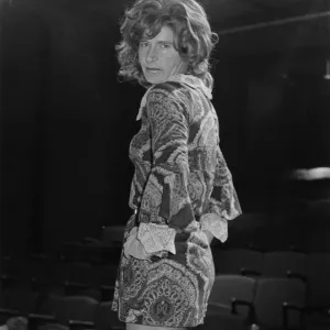 William Roache wearing a mini dress for John Bowens play, The Disorderly Women