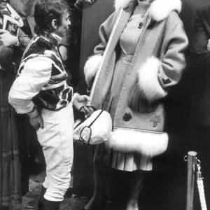 Willie Carson and Princess Anne Print - 13 December 1979