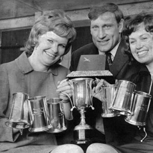 Willie John Mcbride, Ireland and British Lions back row with Barbara Montgomery