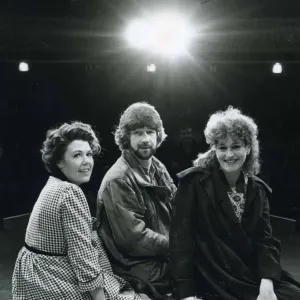 Willy Russell Print with Wendy Murray and Barbara Dickson, 1983