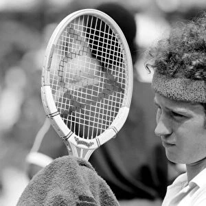 Wimbledon 3rd Day: John McEnroe. June 1981 81-3579-014