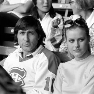 Wimbledon 80 Print: Ilie Nastase with Carolyn Seaward Wimbledon 80 Print: Ilie Nastase with Carolyn Seaward
