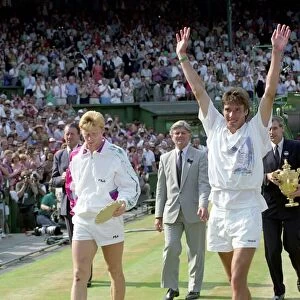 Wimbledon. Mens Final: Michael Stich vs. Boris Becker