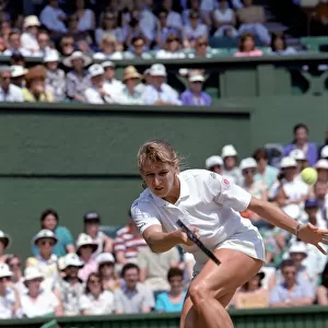 Wimbledon. Steffi Graf. July 1991 91-4353-002