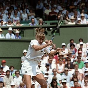 Wimbledon. Steffi Graf. July 1991 91-4353-057