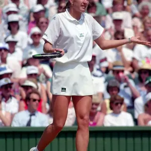 Wimbledon Print of Steffi Graf's 1991 Victory Wimbledon Print of Steffi Graf's 1991 Victory