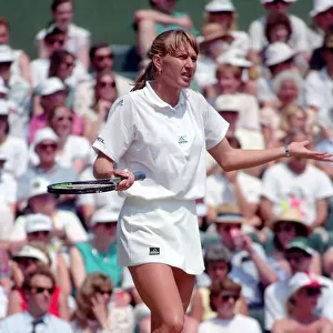 Wimbledon. Steffi Graf. July 1991 91-4353-132