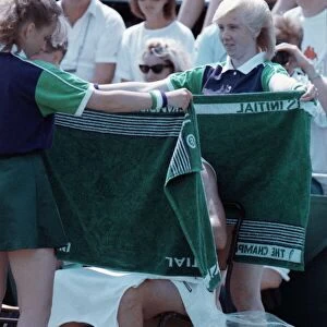 Wimbledon Tennis. Alexia Dechaume. June 1988 88-3341-048