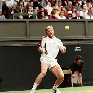 Wimbledon Tennis. Boris Becker. July 1991 91-4178-119