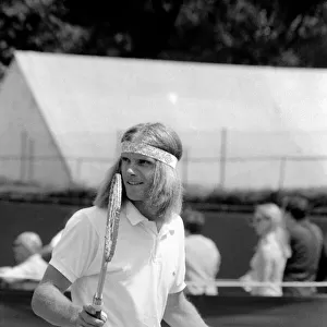 Wimbledon Tennis Championships 1970 1st Day. R. J. Moore (South Africa