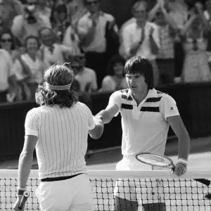 Campeonatos de Tenis Wimbledon 1977, Final Masculina, Centro de Tenis, Wimbledon. Campeonatos de Tenis Wimbledon 1977, Final Masculina, Centro de Tenis, Wimbledon.