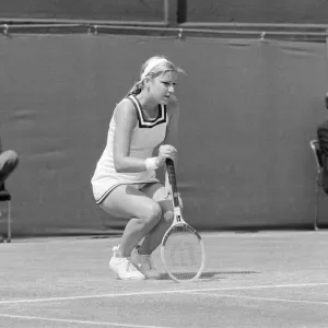 Campionati di Tennis di Wimbledon, Quarti di finale femminili, lunedì 30 giugno 1975.