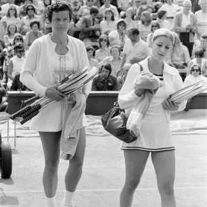 Wimbledon Tennis Championships, Ladies Quarterfinals Day, Monday 30th June 1975 Wimbledon Tennis Championships, Ladies Quarterfinals Day, Monday 30th June 1975