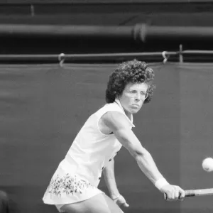 Wimbledon Tennis Championships, Ladies Quarterfinals Day, Monday 30th June 1975 Wimbledon Tennis Championships, Ladies Quarterfinals Day, Monday 30th June 1975