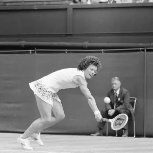 Wimbledon Tennis Championships, Ladies Quarterfinals Day, Monday 30th June 1975 Wimbledon Tennis Championships, Ladies Quarterfinals Day, Monday 30th June 1975