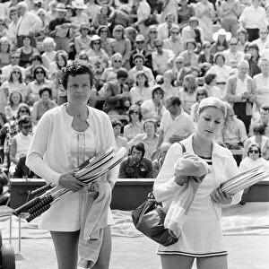 Wimbledon Tennis Championships, Ladies Quarterfinals Day, Monday 30th June 1975