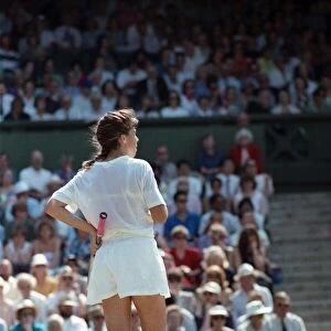Wimbledon Tennis. Womens Semi Final: Gabriella Sabatini v. Jennifer Capriati